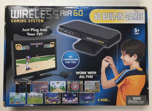 Wireless Air 60 Gaming System 60 Built-In Games No Controller! Your Movement Controls the Action! - 1Solardeals