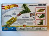 Mattel Hot Wheels City Crocodile Crunch Play Set Blue Orange Car Track - 1Solardeals