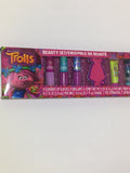 Trolls 10 Pack Beauty Set Safe Non Toxic Lip Gloss Nail Polish Toe Separators - 1Solardeals