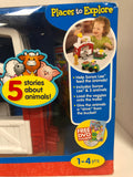 Fisher Price Little People Discovering Animals At The Farm Free DVD Included 5 Animal Stories Ages 1-4 Years - 1Solardeals