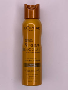 L’Oréal Paris Sublime Bronze Self Tanning Mist ProPerfect Salon Air Brush Medium Natural Tan 360 Wide Angle - 1Solardeals