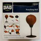 Celebrate Dad Punching Ball Air Pump Included Strong Suction Cup - 1Solardeals