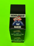 FREE GIFTS🎁Royal Blunts HEMPaRILLO Naked 60 Hemp Wraps Rillo Size 15 Packs High Quality Full📦BOX - 1Solardeals
