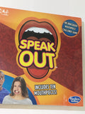 Hasbro Gaming Speak Out👅Includes Ten Mouthpieces Double Sided Cards - 1Solardeals