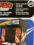 Atari Mini Arcade Classics 05 Asteroids Gameplay Black Rapid Fire Space Action - 1Solardeals