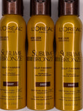 3x L’Oréal Paris Sublime Bronze Self Tanning Mist ProPerfect Salon Air Brush Deep 360 Wide Angle - 1Solardeals