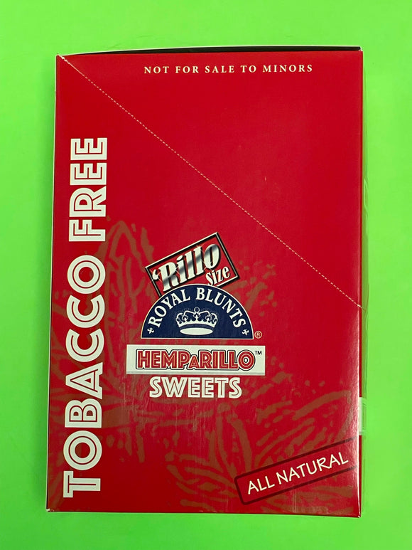 FREE GIFTS🎁Royal Blunts HEMPaRILLO Sweets 60 High Quality Hemp Wraps Rillo Size 15 Packs Full📦BOX