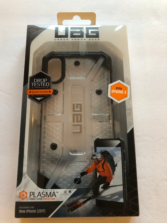 UAG Urban Armor Gear New iPhone (2017) Fits iPhone X Plasma Ice Case Feather-Light - 1Solardeals
