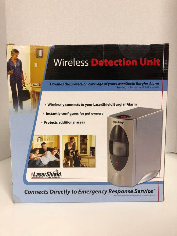 Wireless Detection Unit Lasershield Instant Security Wireless Burglar Alarm Up To 1200 SQ Ft - 1Solardeals