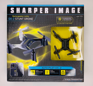 Sharper Image DX-2 Stunt Drone Auto Pilot 2.4GHz Transmitter - 1Solardeals