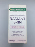 Nature’s Bounty 1/19 Ceramosides Formula Radiant Skin Healthy Aging Helps Improve Skin Smoothness Appearance - 1Solardeals
