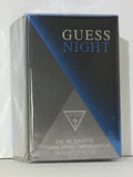 Guess Night Men Eau De Toilette Natural Spray🇺🇸Cologne Vaporisateur 50 mL 1.7 FL oz Made in USA - 1Solardeals