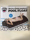 Bigmouth Inc The Ice Cream Sandwich Pool Float Inflatable Swim Swimming Party Fun - 1Solardeals