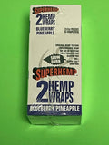 FREE GIFTS🎁Good Times SuperHemp Blueberry🫐Pineapple🍍50 Super High Quality Hemp Wraps 25 Packs