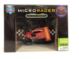 Blue Hat Toy Company Micro Racer Radio Controlled Wireless RC Action Red 49 MHz - 1Solardeals