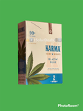 FREE GIFTS🎁Karma Blazin’ Blue 50 High Quality Natural Hemp Wraps 25 pks No🚫Tobacco Full📦