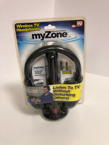 My Zone Headphones Wireless TV Headphones As Seen ON TV - 1Solardeals