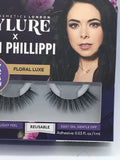 EyeLashes Eye👁Lash Eylure X Nikki Phillippi Reusable Lashes Faux Mink Collection Vlogger Series Cosmetics London Floral Luxe - 1Solardeals