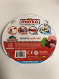 Zuru Mayka Toy Block Tape 2M/6.5FT Grey Cut Shape Stick Build Building Blocks Create - 1Solardeals