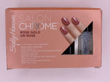 Sally Hansen Salon Chrome Rose Gold Miracle Gel Nail Color Top Coat - 1Solardeals