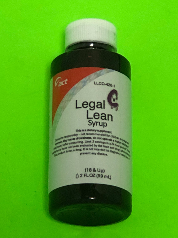 Free Gifts🎁Legal Lean Syrup Grape🍇2 FL OZ Vitamin B3 B5 B6 B12 Melatonin Valerian Chamomile - 1Solardeals