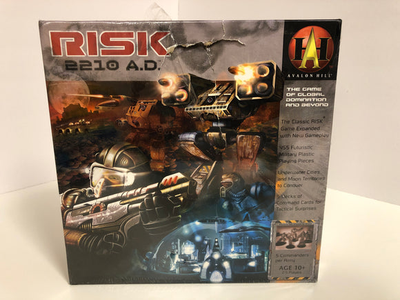 Avalon Hill Risk 2201 A.D Game Of Domination And Beyond 455 Futuristic Military Plastic Playing Pieces - 1Solardeals