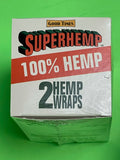 FREE GIFTS🎁Good Times SuperHemp 50 Super High Quality Hemp Wraps 25 Packs