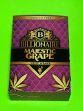 FREE GIFTS🎁IF U BUY Billionaire Majestic Grape🍇50 High Quality Hemp Wraps 25 Packs - 1Solardeals