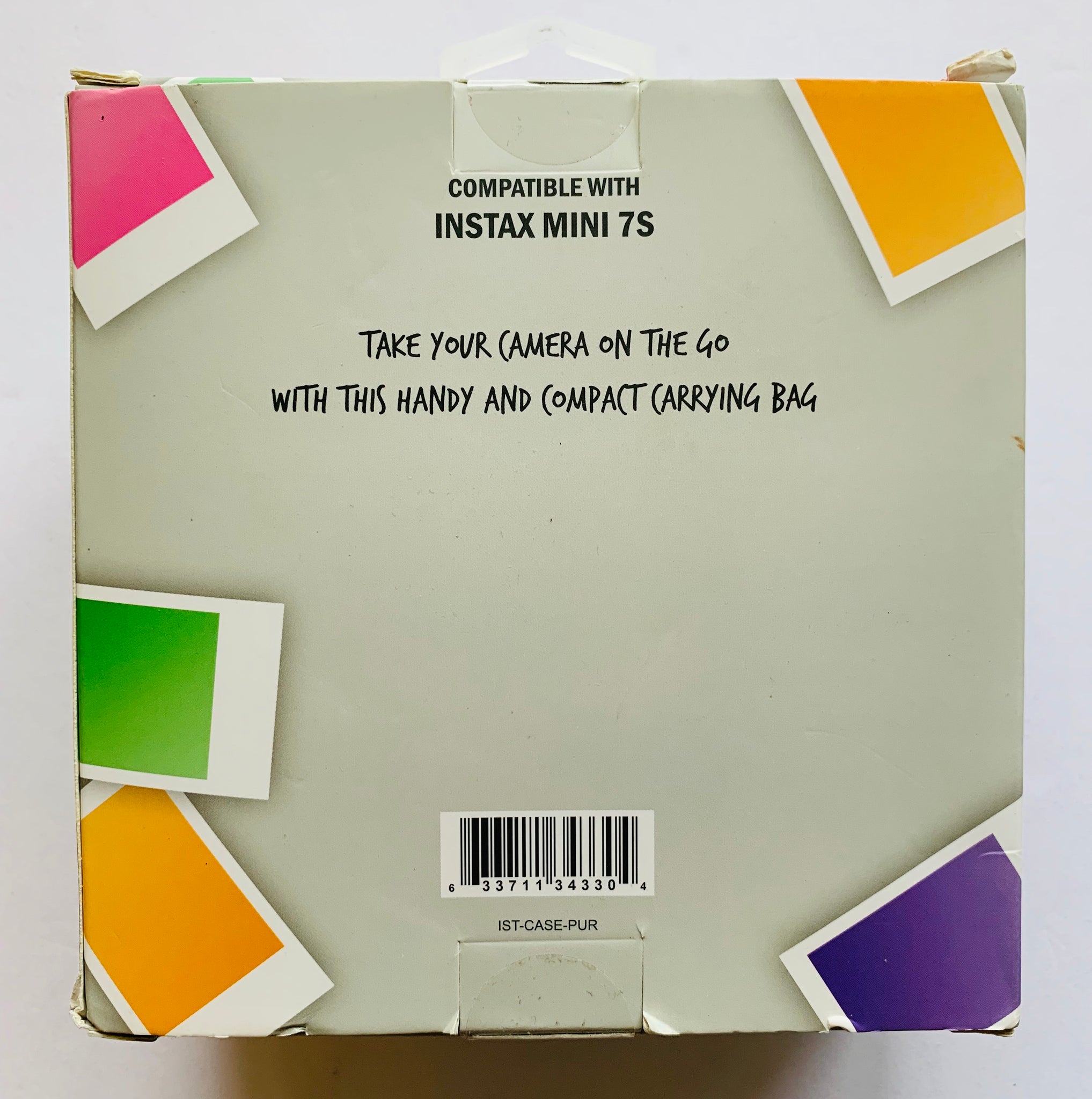 Mini Instant Camera Case Fits Compatible With Instax Mini 7S Purple - 1Solardeals