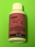 Free Gifts🎁Legal Lean Cherry🍒Quali Syrup Vitamin B3 B5 B6 B12 Melatonin Zinc 2fl oz