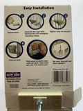 Happy Home Dog Crate Bowl Food Water Mounts To Most Wire Cages Kennels - 1Solardeals
