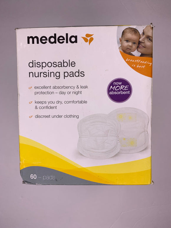 Medela Disposable Nursing Pads Dry Comfortable Confident Absorbent - 1Solardeals