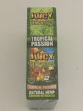 FREE GIFTS🎁IF U BUY Juicy Hemp Wraps Tropical🏝Passion High Jay 25 pks No🚫Tobacco Full📦 - 1Solardeals