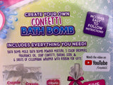 Crayola Confetti Bath Bomb Baking Soda Fragrance Oil Soap Coconut Vanilla - 1Solardeals