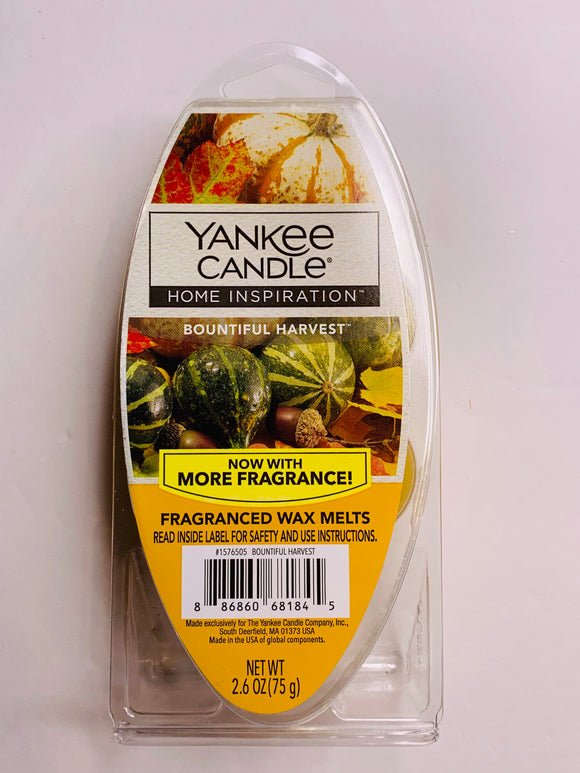 Yankee Candle Bountiful Harvest Fragranced Wax Melts - 1Solardeals