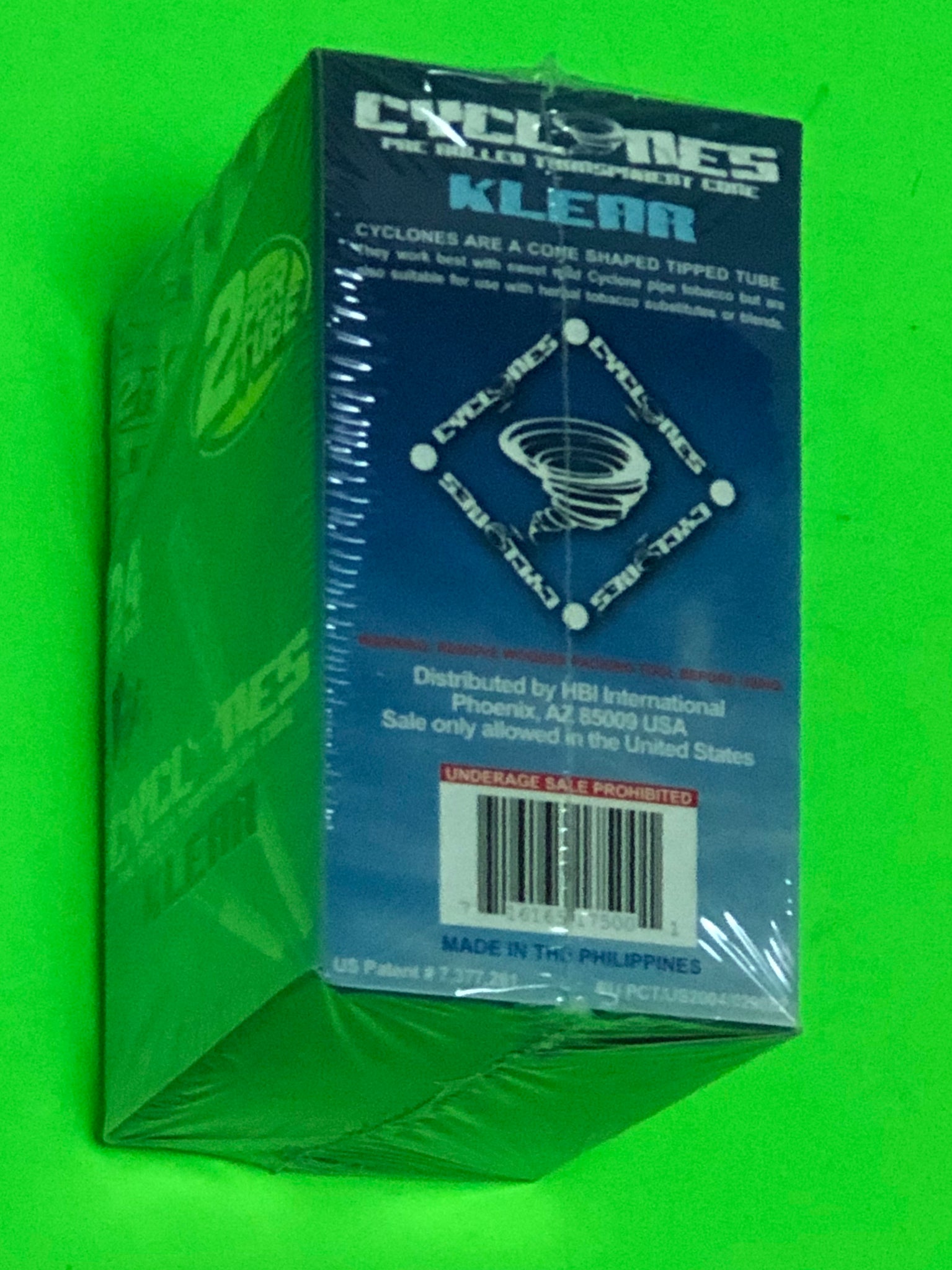 Free Gifts🎁IF U BUY Cyclones Klear Original Pre Rolled Transparent Cone 24 in Box📦2 per Tube