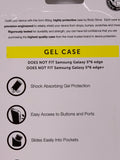 Body Glove Basics Black Samsung Galaxy S 6 Only Gel Case S6 Shock Absorbing Smartphones - 1Solardeals