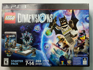 LEGO Dimensions PS3 Starter Pack 71170 Building Toy Batman 269 PCS - 1Solardeals