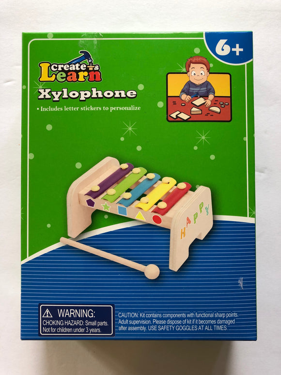 Create & Learn Xylophone Letter Stickers To Personalize Wooden Hardware Construction - 1Solardeals