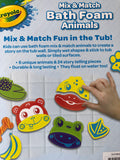 Crayola Mix & Match Bath Foam Animals 36 Pieces 6 Unique Animals - 1Solardeals