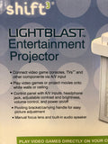 Shift3 Lightblast Entertainment Projector Display 120” Walls Ceilings Project 10ft Image Movies Video Games Audio Speaker Halogen Light Bulb Cooling Fan - 1Solardeals
