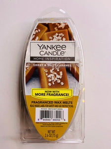 Yankee Candle Sweet & Salty Caramel Fragranced Wax Melts - 1Solardeals