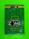 FREE GIFTS🎁IF U BUY Hemp Zone Kush 75 High Quality Wraps 15pks Herbal Rillo Size Canadian Slow Burning - 1Solardeals