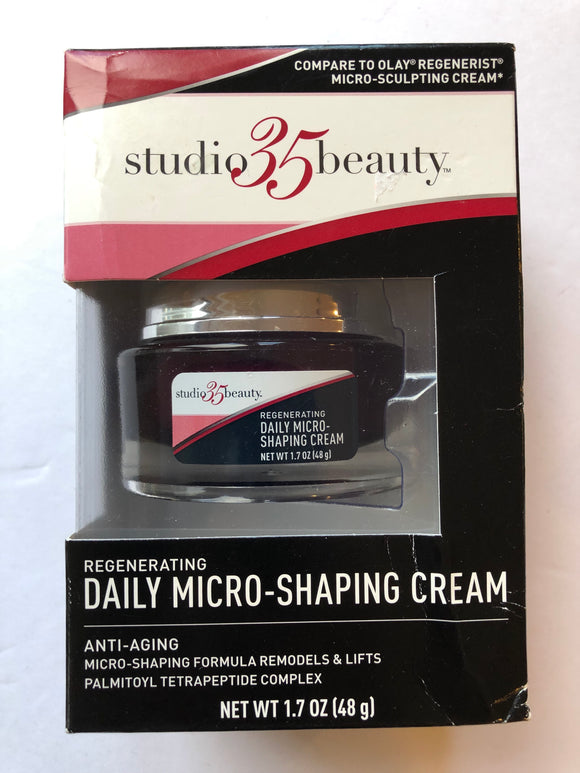 Studio 35 Beauty Regenerating Daily Micro Shaping Massage Cream Anti Aging Remodels & Lifts - 1Solardeals