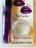 Tattoo Junkee Lip Paint Past Curfew 1317-W Matte Effect Smudge Proof Effects Included Long Lasting Liquid Lipstick Purple - 1Solardeals