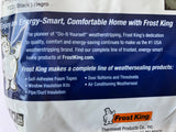 Frost King Faucet Protector Slip On 7 3/4” Wide x 9” Long Prevent Freezing FC3 Black - 1Solardeals