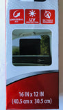 Genuine Dickies Black White Cling Car Shade Contains 1 - 1Solardeals