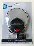 Onn Radial Disc Cleaning System CD, DVD, Blu-ray Discs CDs DVDs Includes Solution - 1Solardeals